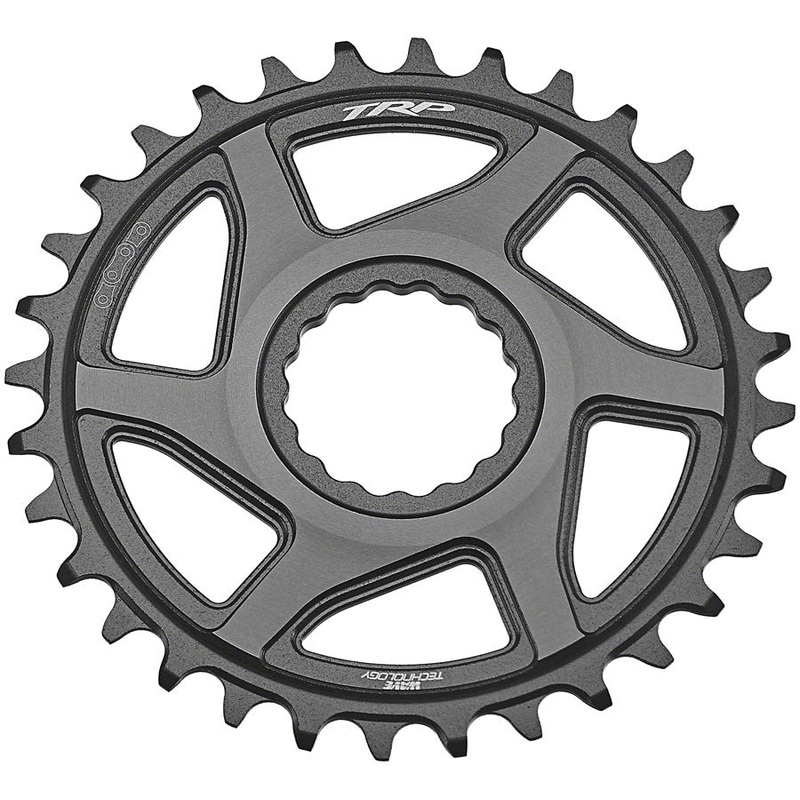 TRP CR-M9050 Boost Direct Mount Chainring - 32t, 12-Speed, CINCH Mount, 3mm Offset, 7075-T6 Aluminum, Sandblasted