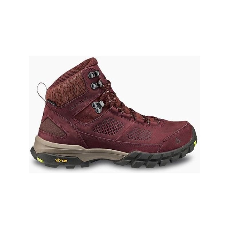 Vasque Talus AT Ultradry Hiking Shoes - Women's, Rum Raisin/Green Glow, 7 M - Open Box (Without Box)