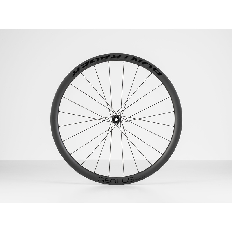 Wheel Front Bontrager AeolusPro37 Disc TLR 100 700 24H Black