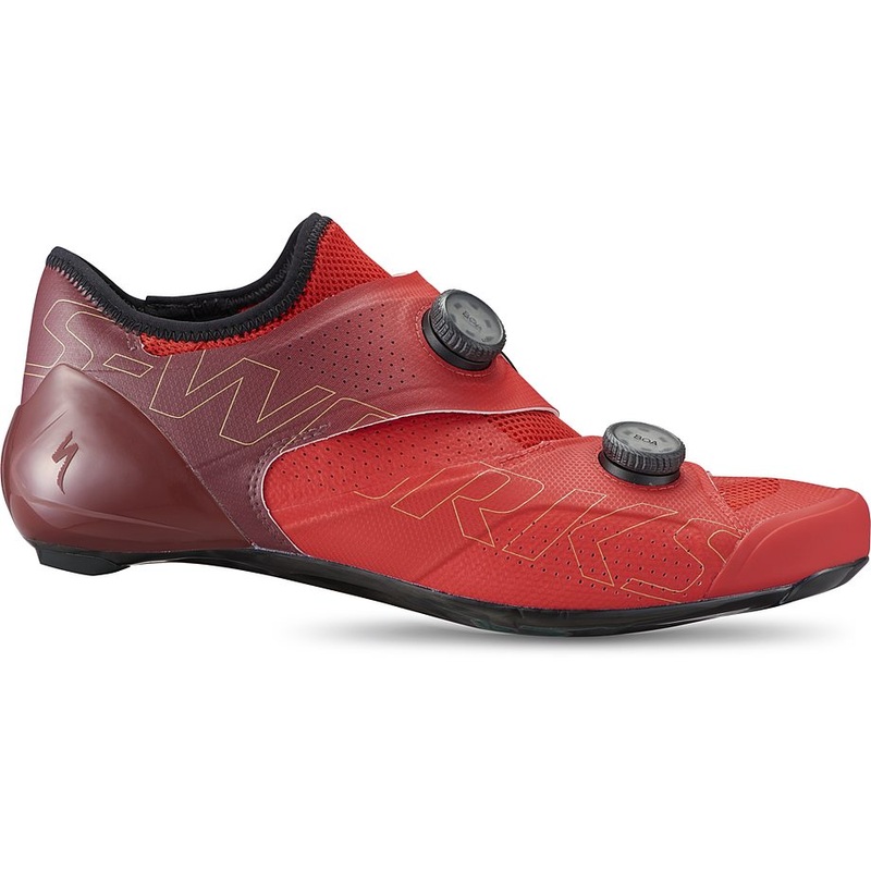 2023 Specialized SW ARES RD SHOE FLORED/MRN 46.5 Flo Red/Maroon SHOE