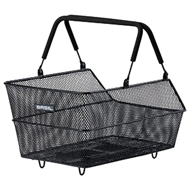 Basil Centro S MIK Rear Basket - Black
