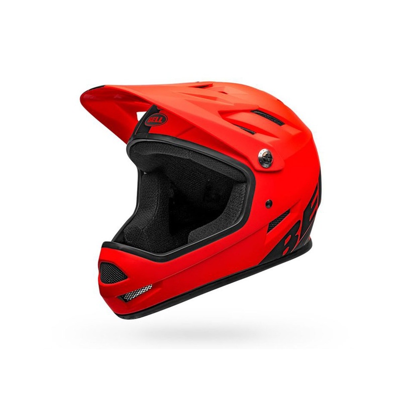 Bell Sanction Full Face Helmet - Matt Orange-Black - 2020