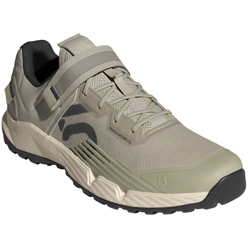 Five Ten Trailcross Mountain Clipless Shoes - Mens Putty Gray/Carbon/Wonder White 13