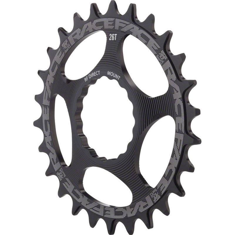 RaceFace Narrow Wide Chainring: Direct Mount CINCH, 30t, Black