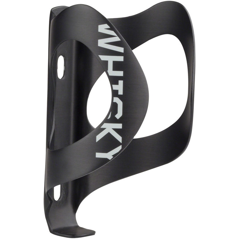 WHISKY No.9 C1 Carbon Water Bottle Cage - Top Entry Matte Black