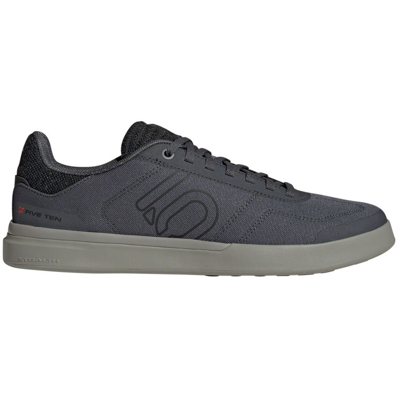 Five Ten Sleuth DLX Canvas Flat Shoes - Men's, Gray Six/Core Black/Olive Strata, 9.5