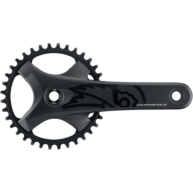 EKAR GT Crankset - 170mm 13-Speed 36t 123mm BCD  Ultra-Torque Spindle Interface BLK