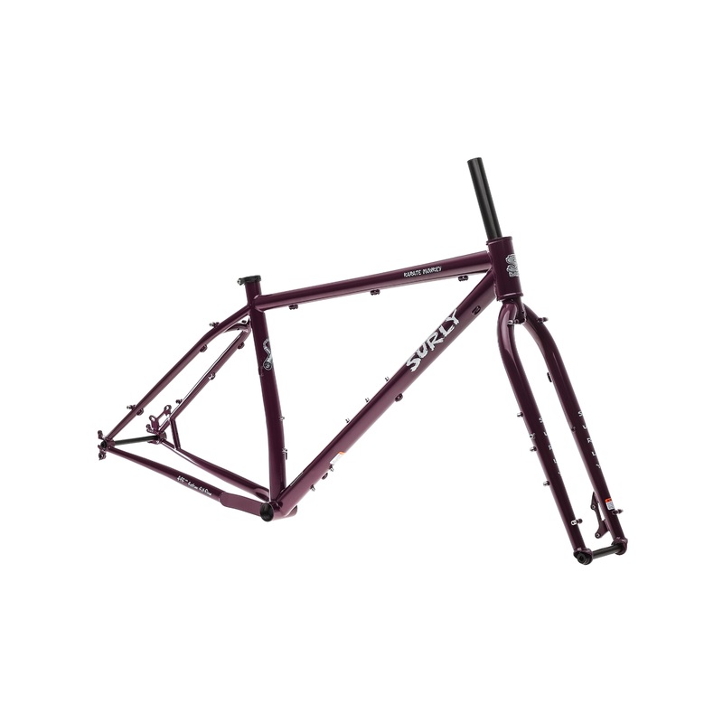 Surly Karate Monkey Frameset - Organic Eggplant