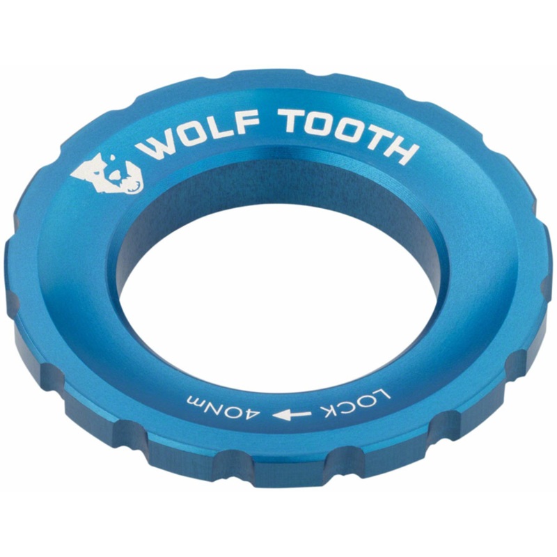 Wolf Tooth Wolf Tooth CenterLock Lockring - Blue