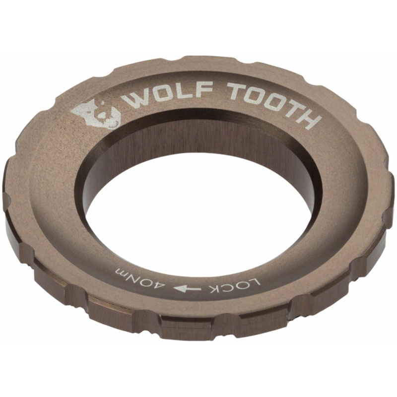 Wolf Tooth Wolf Tooth CenterLock Rotor Lockring - Espresso