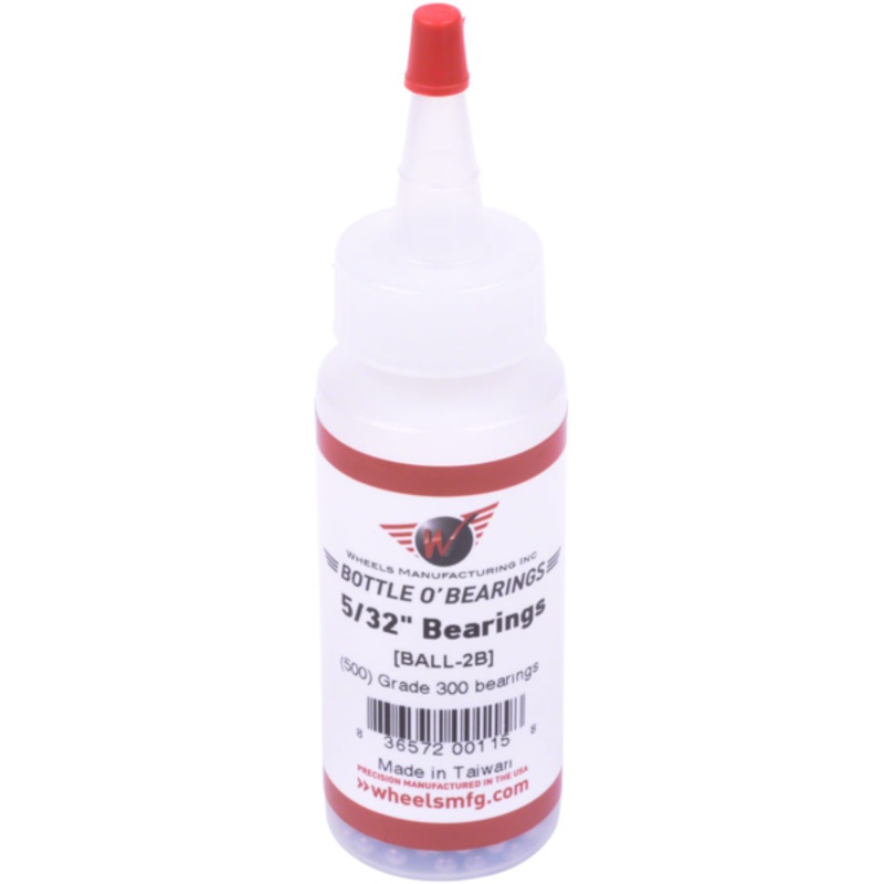 Wheels Manufacturing Wheels Manufacturing Grade 300 5/32" Loose Ball Bearing: Bottle of 500
