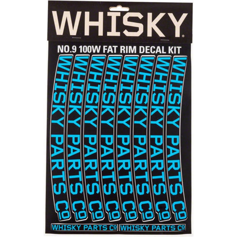 Whisky Parts Co. 100w Rim Decal Kit