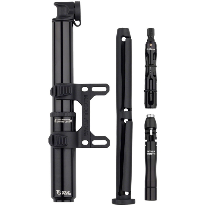 Wolf Tooth Encase Pump with Chain Tool and Tire Plug Tool - 85cc