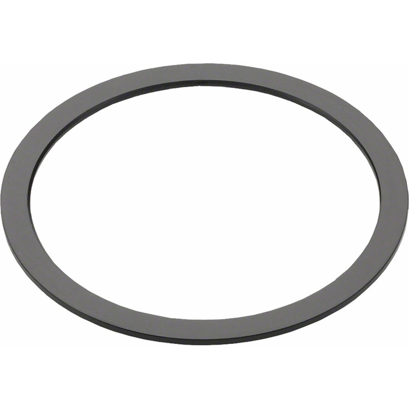 Wheels Manufacturing Wheels Manufacturing 0.7mm Black Aluminum Bottom Bracket Spacer