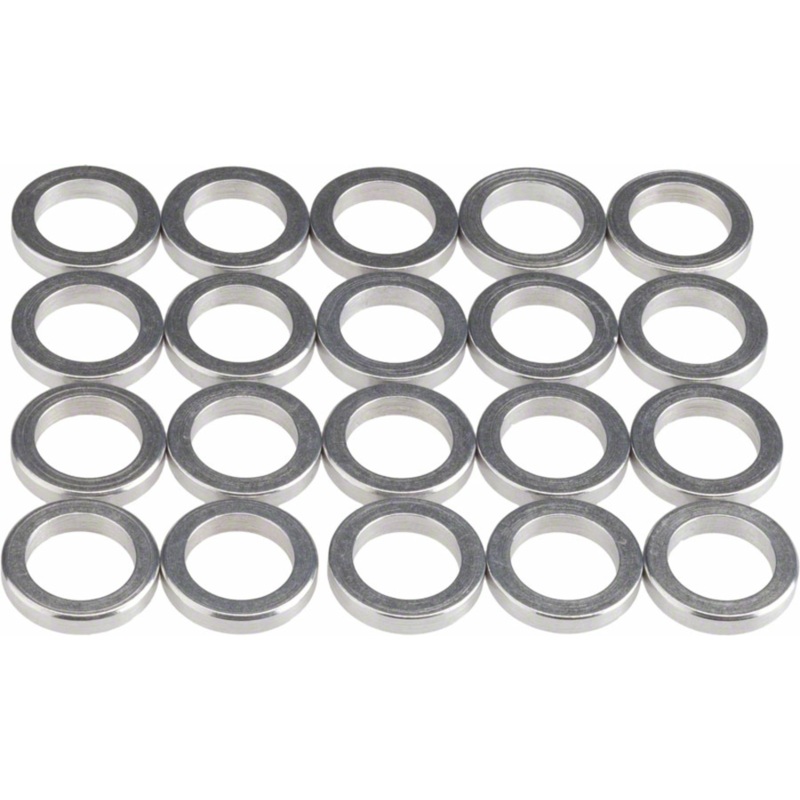 Wheels Manufacturing Wheels Manufacturing 2.2mm Aluminum Chainring Spacer Bag/20