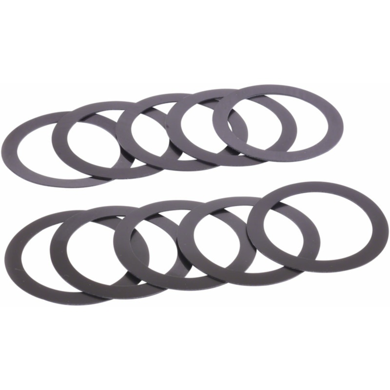 Wheels Manufacturing Wheels Manufacturing 29mm ID x 0.5mm Crank Spindle Spacer For SRAM DUB - 10 Pack