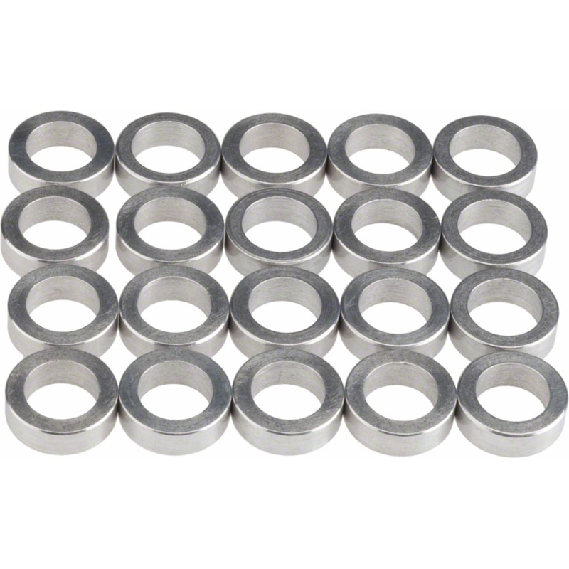 Wheels Manufacturing Wheels Manufacturing 4.0mm Aluminum Chainring Spacer Bag/20