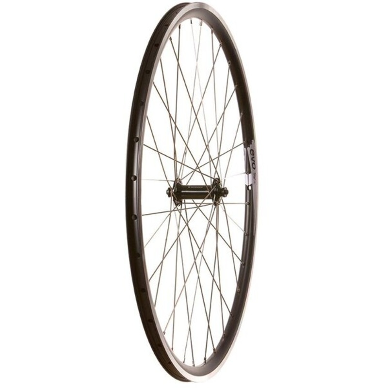 Wheel Shop Road - 700C - Evo Tour 16 Black/Stainless Front